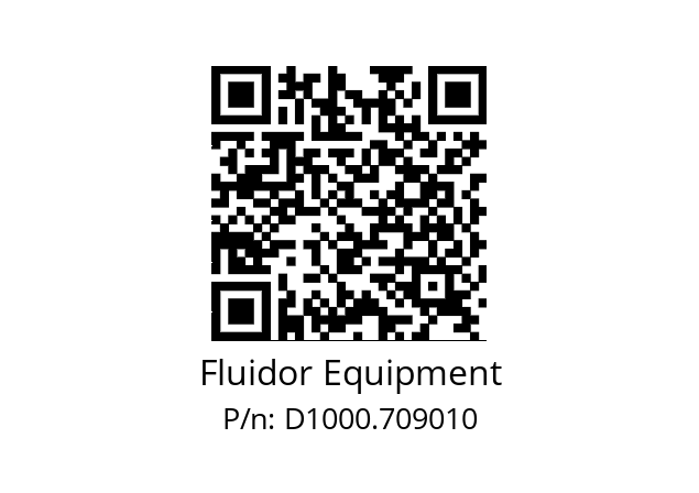   Fluidor Equipment D1000.709010