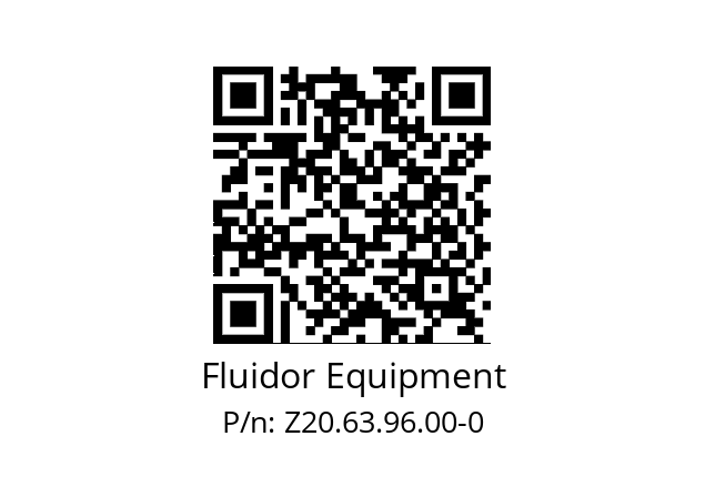   Fluidor Equipment Z20.63.96.00-0