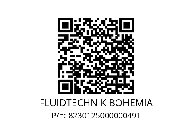   FLUIDTECHNIK BOHEMIA 8230125000000491