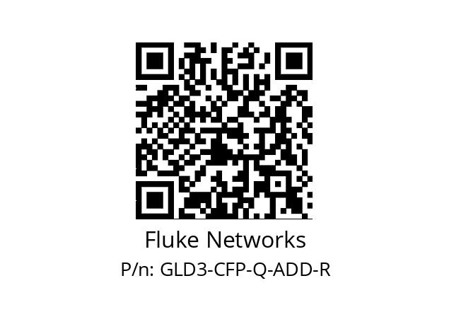   Fluke Networks GLD3-CFP-Q-ADD-R