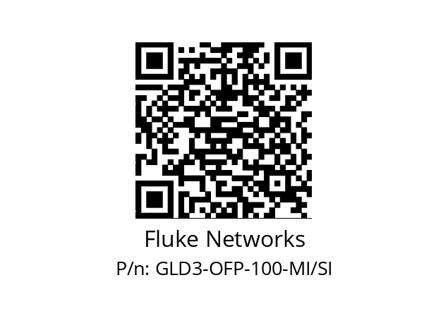   Fluke Networks GLD3-OFP-100-MI/SI