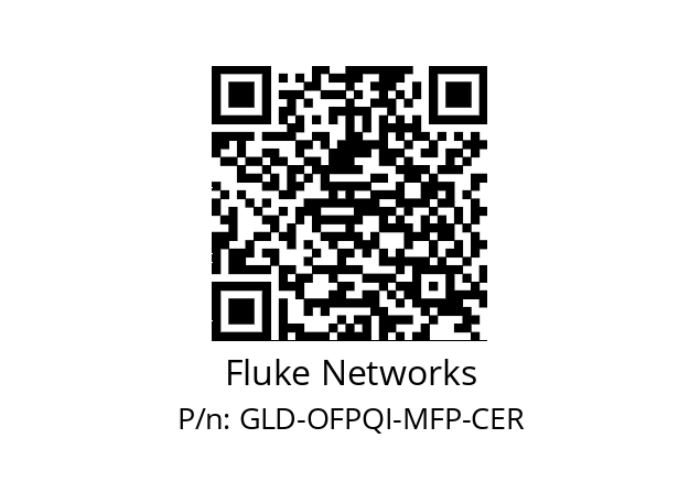   Fluke Networks GLD-OFPQI-MFP-CER