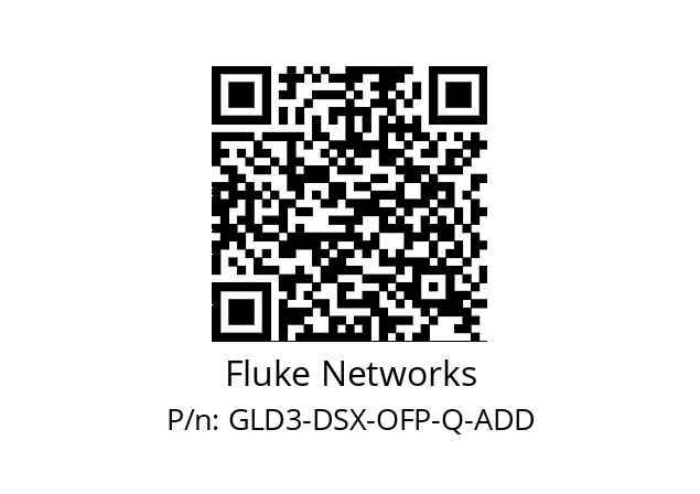   Fluke Networks GLD3-DSX-OFP-Q-ADD