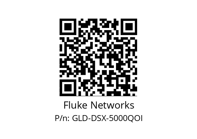   Fluke Networks GLD-DSX-5000QOI