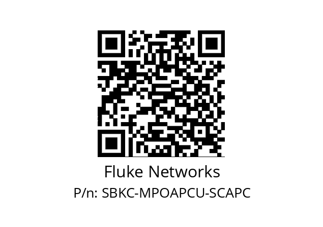   Fluke Networks SBKC-MPOAPCU-SCAPC