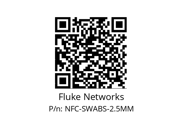   Fluke Networks NFC-SWABS-2.5MM