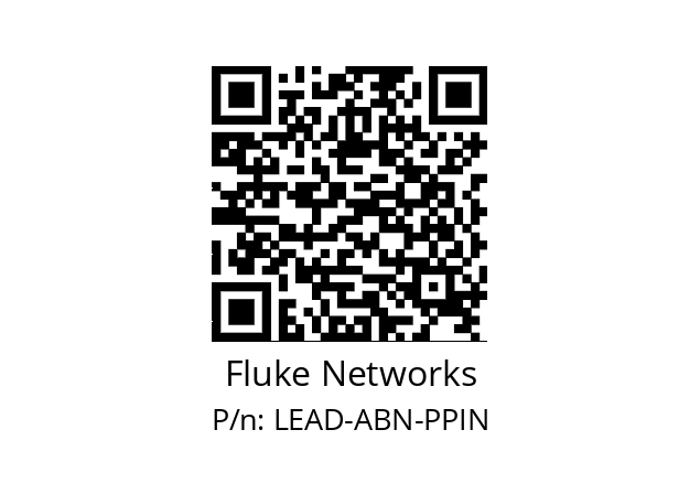   Fluke Networks LEAD-ABN-PPIN