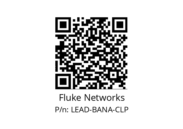   Fluke Networks LEAD-BANA-CLP