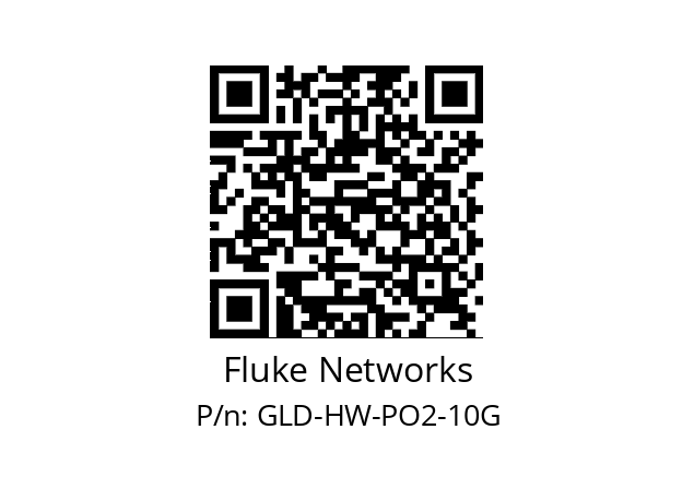   Fluke Networks GLD-HW-PO2-10G