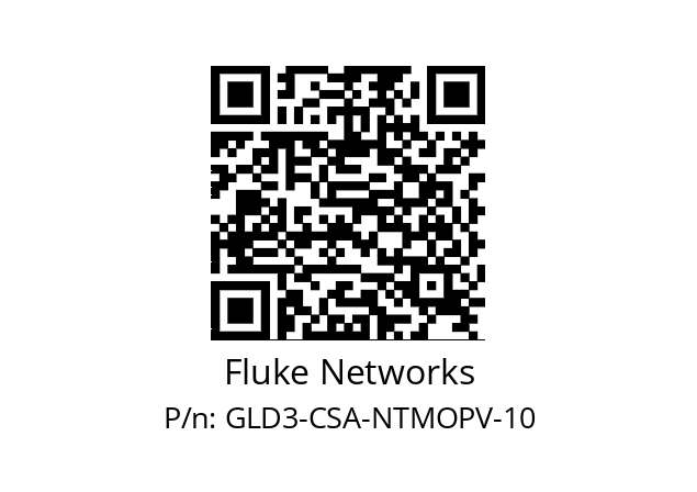   Fluke Networks GLD3-CSA-NTMOPV-10