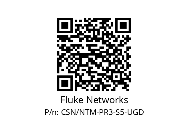   Fluke Networks CSN/NTM-PR3-S5-UGD