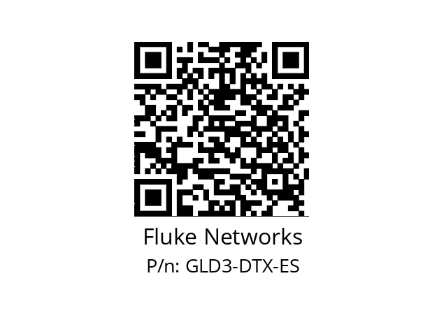   Fluke Networks GLD3-DTX-ES