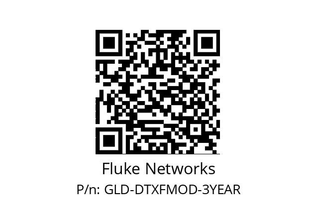   Fluke Networks GLD-DTXFMOD-3YEAR