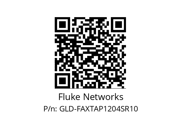   Fluke Networks GLD-FAXTAP1204SR10