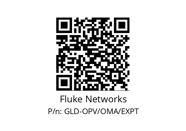   Fluke Networks GLD-OPV/OMA/EXPT