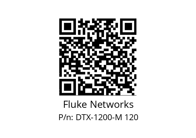   Fluke Networks DTX-1200-M 120