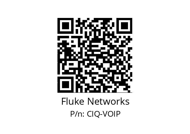   Fluke Networks CIQ-VOIP