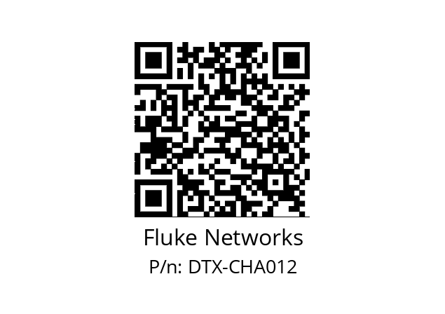   Fluke Networks DTX-CHA012