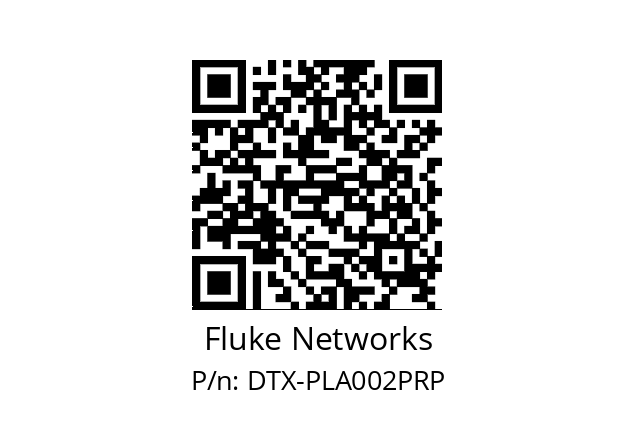   Fluke Networks DTX-PLA002PRP