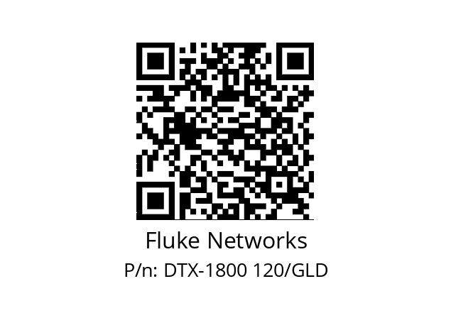   Fluke Networks DTX-1800 120/GLD