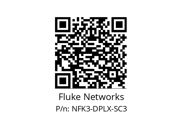   Fluke Networks NFK3-DPLX-SC3