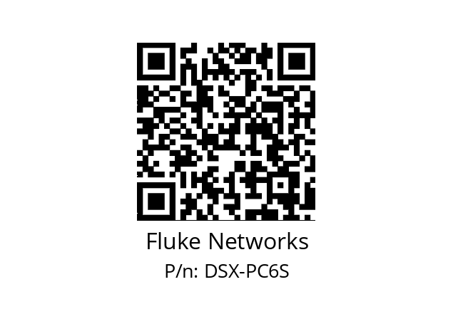   Fluke Networks DSX-PC6S