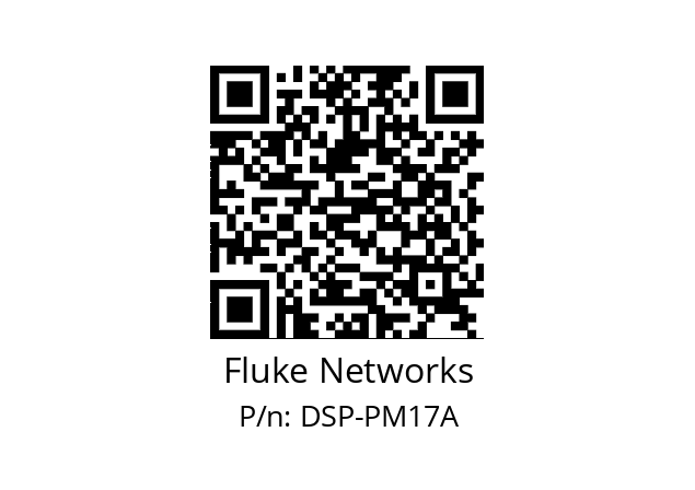   Fluke Networks DSP-PM17A