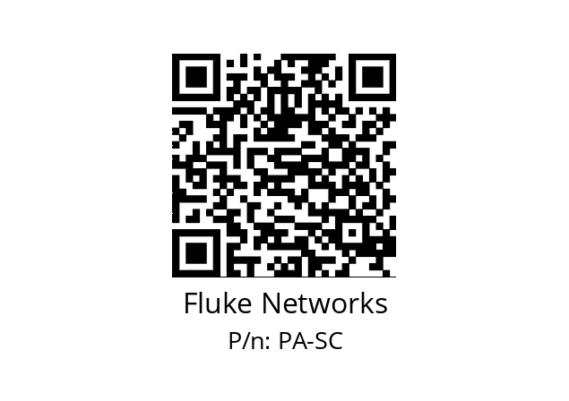   Fluke Networks PA-SC