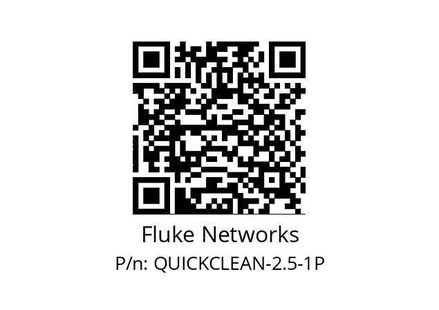   Fluke Networks QUICKCLEAN-2.5-1P