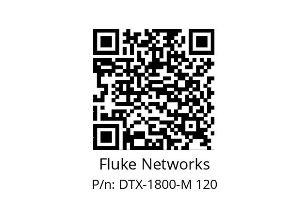   Fluke Networks DTX-1800-M 120