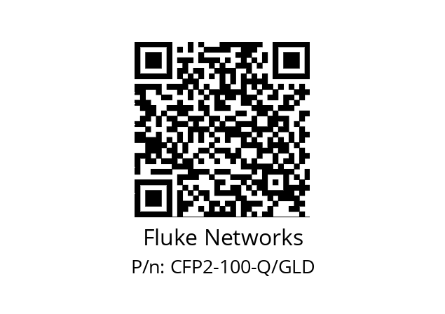   Fluke Networks CFP2-100-Q/GLD