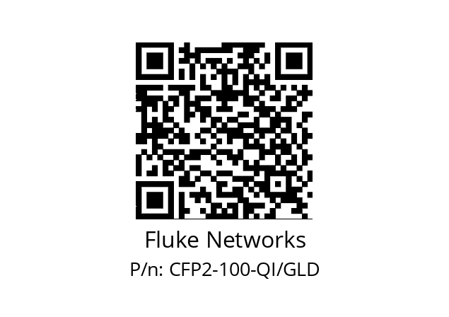   Fluke Networks CFP2-100-QI/GLD