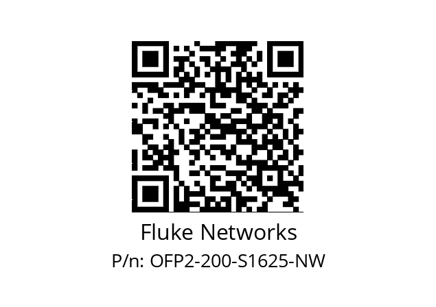   Fluke Networks OFP2-200-S1625-NW