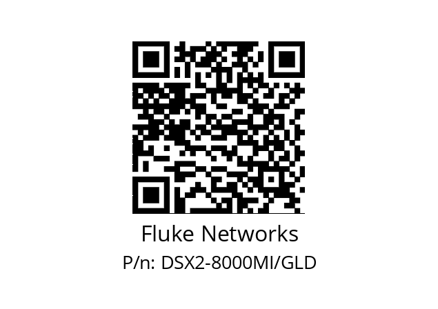   Fluke Networks DSX2-8000MI/GLD