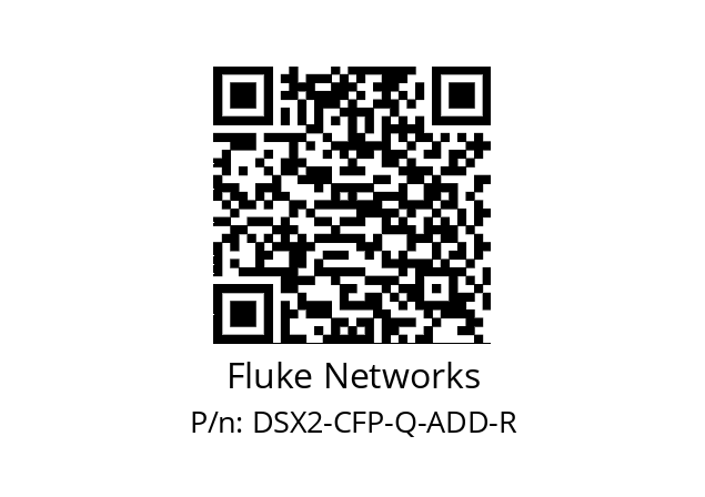   Fluke Networks DSX2-CFP-Q-ADD-R