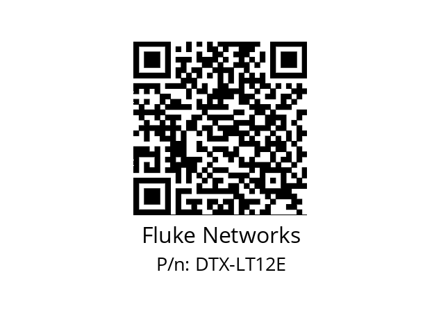   Fluke Networks DTX-LT12E