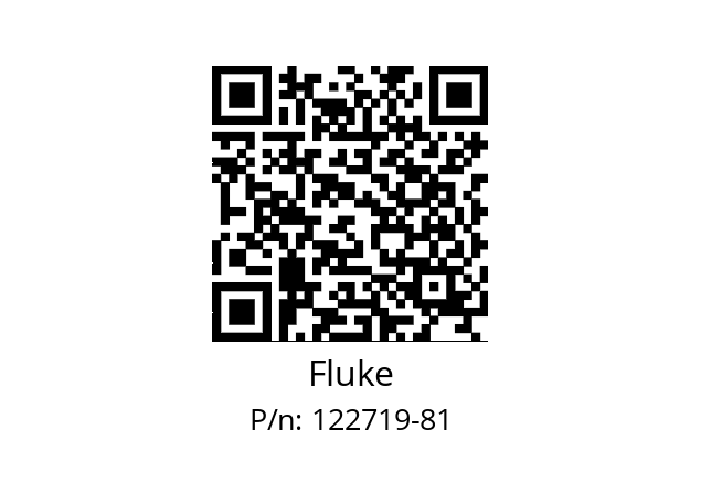   Fluke 122719-81