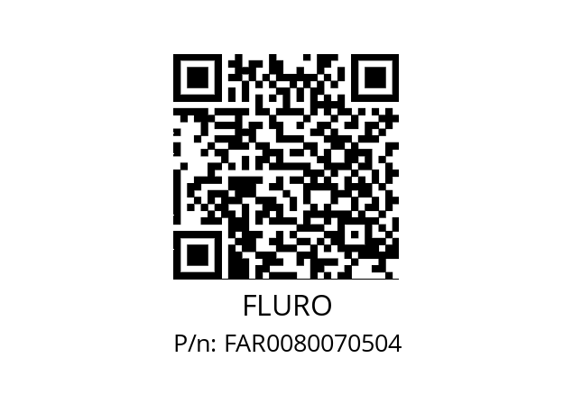   FLURO FAR0080070504