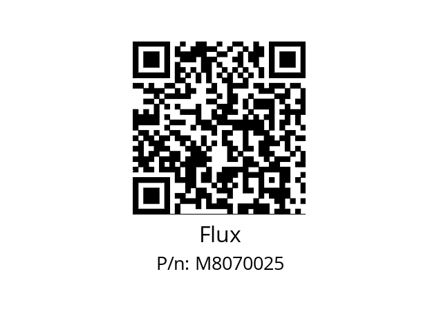   Flux М8070025