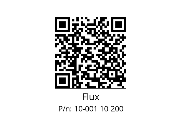   Flux 10-001 10 200