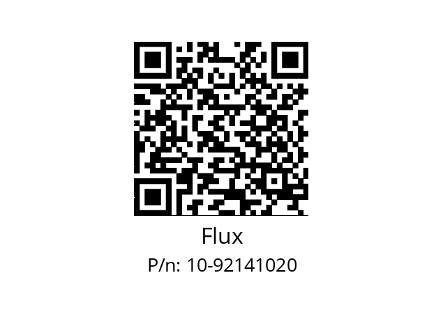   Flux 10-92141020