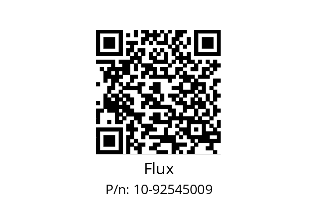   Flux 10-92545009