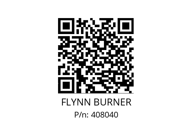   FLYNN BURNER 408040