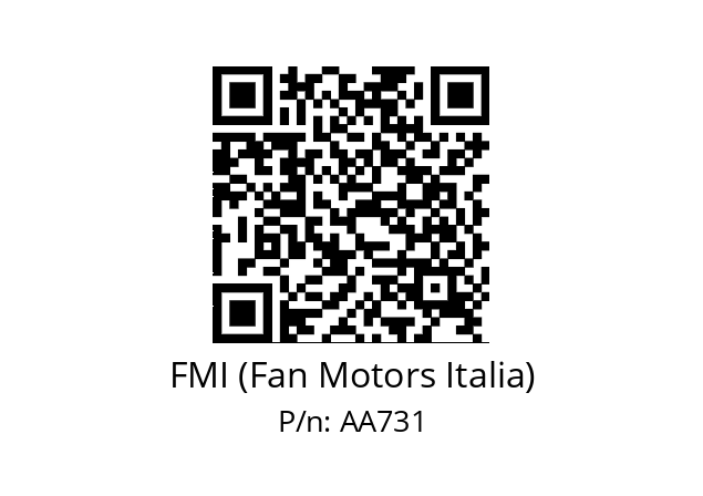   FMI (Fan Motors Italia) AA731