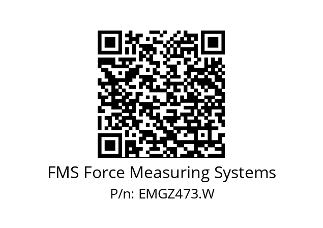   FMS Force Measuring Systems EMGZ473.W