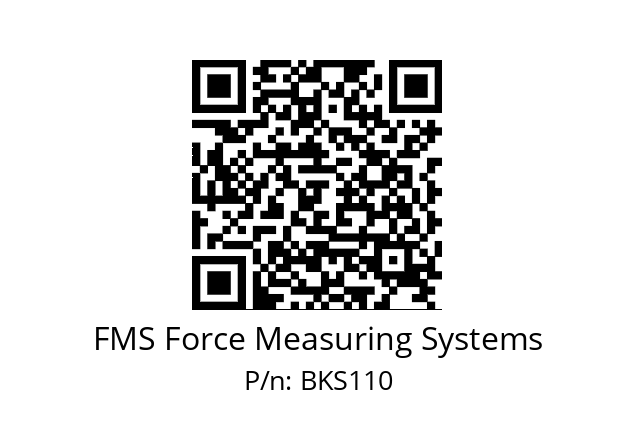   FMS Force Measuring Systems BKS110