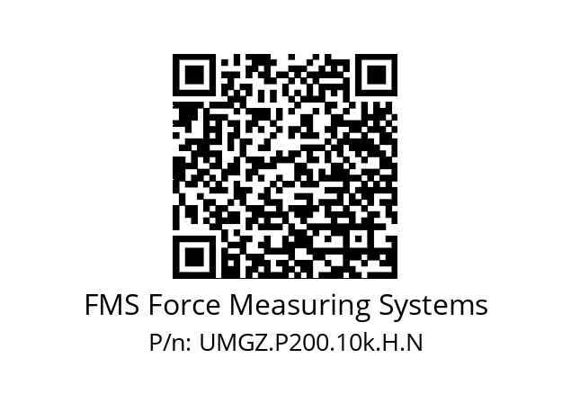   FMS Force Measuring Systems UMGZ.P200.10k.H.N