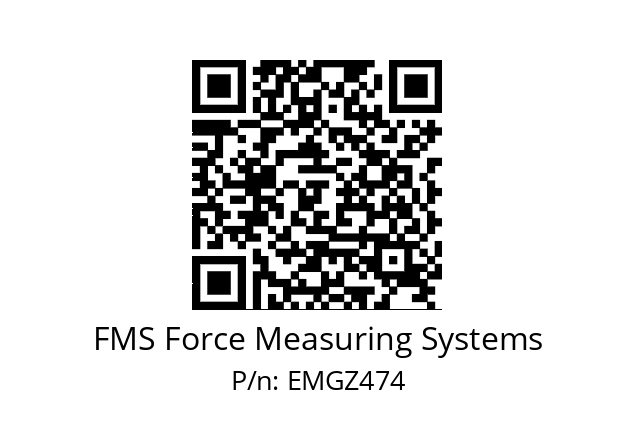   FMS Force Measuring Systems EMGZ474