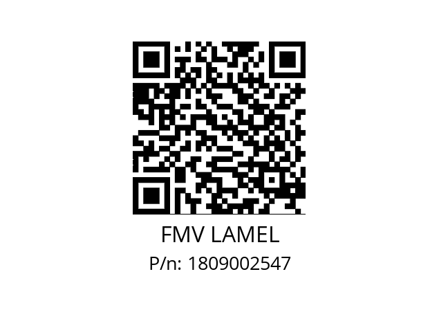   FMV LAMEL 1809002547