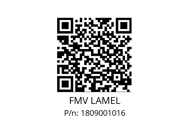   FMV LAMEL 1809001016